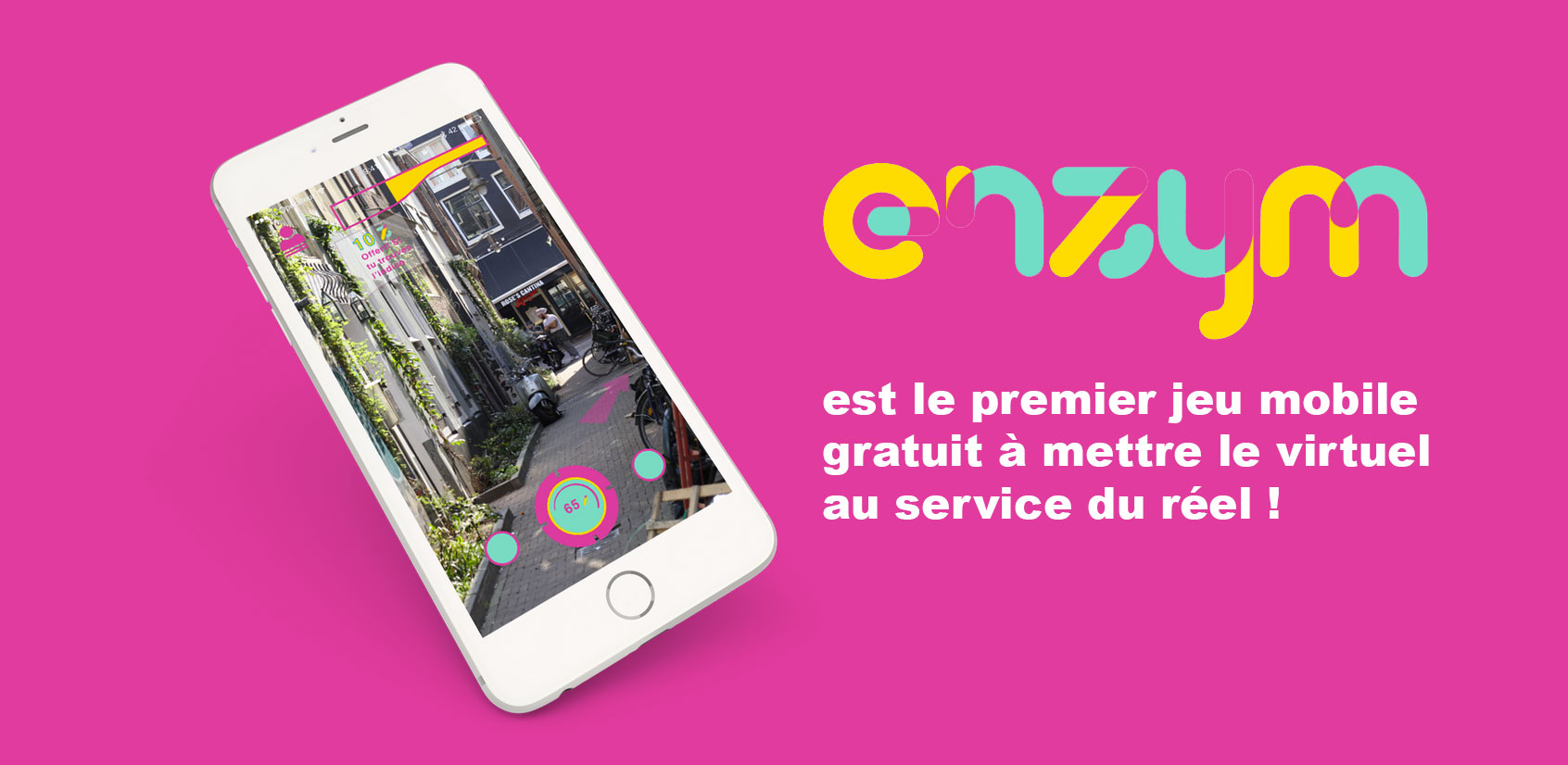 ENZYM le jeu mobile du monde réel favorisant les interactions humaines